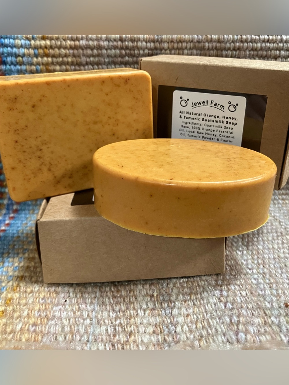 Orange, Honey & Turmeric Goatsmilk Soap